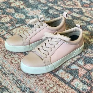 Matt and Nat Pink and White Vegan Sneakers